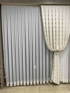 1773 Bambu Etek Tül Perde