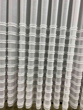 Aby Tüylü Sıralı Tül Perde