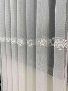 Adl İki Sıralı Tül Perde