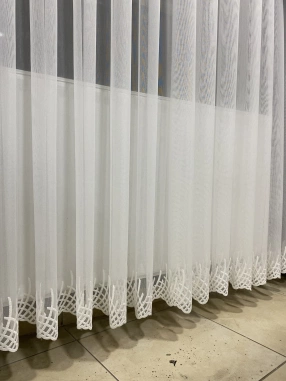 Brç Lazer Keten Etek Tül Perde
