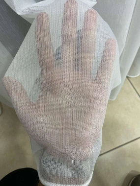 Brillant Evelia Simli Tül Perde