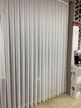 Damla Çizgili Tül Perde