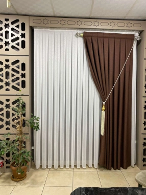 Defne Simsiz Bambu Tül Perde