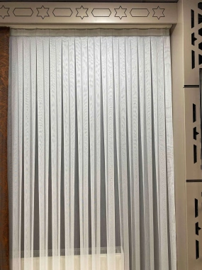 Lüx Keten Kurşun Tül Perde