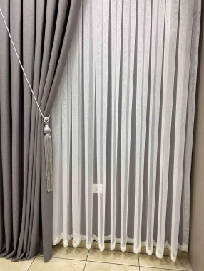 Su Yolu Etek Tül Perde