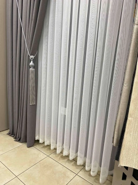 Su Yolu Etek Tül Perde