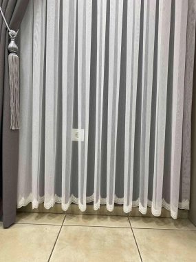 Su Yolu Etek Tül Perde